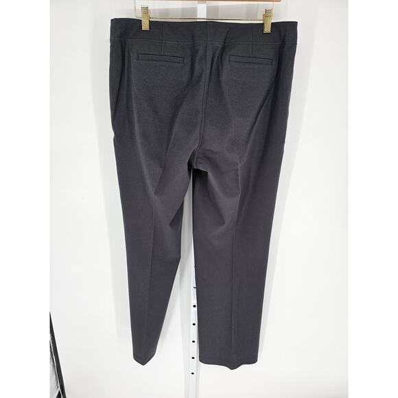 Eileen Fisher Women's Black Button Closer Pockets Mid Rise Pant Size XL - Picture 4 of 4